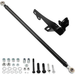 maXpeedingrods Adjustable Track Bar for Dodge Ram 1500 2500 3500 1994-2002 4x4 with 0-4'' Lift, Front Panhard Rod w/Relocation Bracket