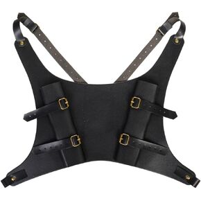 Sword Frog Medieval Faux Leather Back Sword Frog Sword Sheath Holster Vintage Adjustable Sword Holster Belt Props