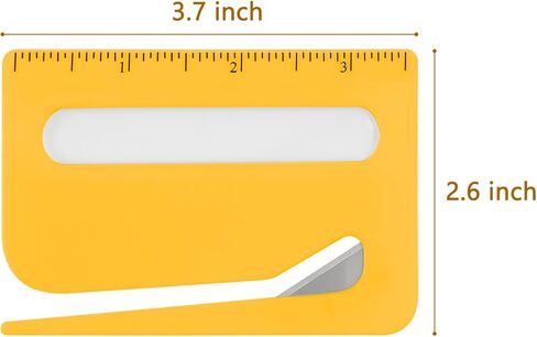 4 فتاحات رسائل من ZUFECY، قاطعة صندوق سكاكين بشفرة، قطاعة أظرف مناسبة للأظرف، الطرود، قطع الورق، فتاحة بريد آمنة، قطاعة الأظرف in Kuwait