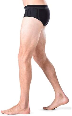 ASICS Men's ASX Briefs, Large/X-Large, Performance Black in Saudi Arabia