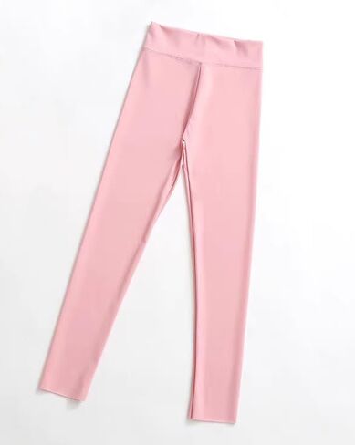 Girls Athletic Leggings High Waist Yoga Pants Dance Running Sports Tights in Kuwait