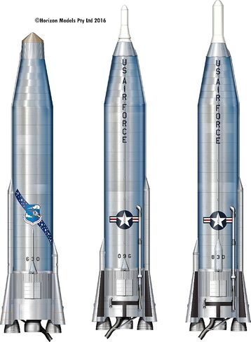 1/72nd Scale Convair SM-65D Atlas Plastic Model Kit in Saudi Arabia