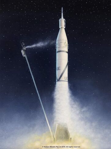 Horizon Models 1/72nd Scale Redstone Launcher Plastic Model Kit … in Saudi Arabia