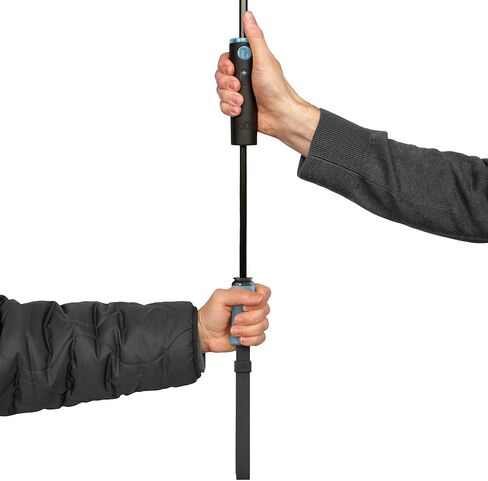 SHED RAIN مظلة Duo ذات الفتح التلقائي - كما نشاهد في Shark Tank - قوس 54 بوصة - زر سهل الاستخدام (+) يطلق المقبض الثاني - حماية من أشعة الشمس بعامل حماية من أشعة الشمس 50+ in Kuwait