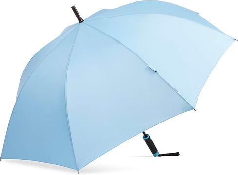 SHED RAIN مظلة Duo ذات الفتح التلقائي - كما نشاهد في Shark Tank - قوس 54 بوصة - زر سهل الاستخدام (+) يطلق المقبض الثاني - حماية من أشعة الشمس بعامل حماية من أشعة الشمس 50+ in Kuwait