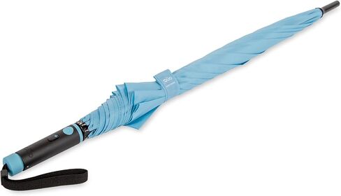 SHED RAIN مظلة Duo ذات الفتح التلقائي - كما نشاهد في Shark Tank - قوس 54 بوصة - زر سهل الاستخدام (+) يطلق المقبض الثاني - حماية من أشعة الشمس بعامل حماية من أشعة الشمس 50+ in Kuwait