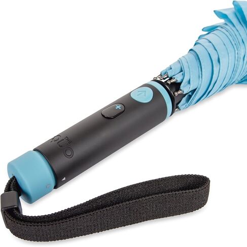 SHED RAIN مظلة Duo ذات الفتح التلقائي - كما نشاهد في Shark Tank - قوس 54 بوصة - زر سهل الاستخدام (+) يطلق المقبض الثاني - حماية من أشعة الشمس بعامل حماية من أشعة الشمس 50+ in Kuwait