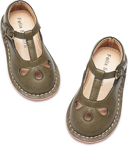 Felix & Flora Toddler Girl Mary Jane Dress Shoes - Ballet Flats for Girl Party School Shoes in Saudi Arabia