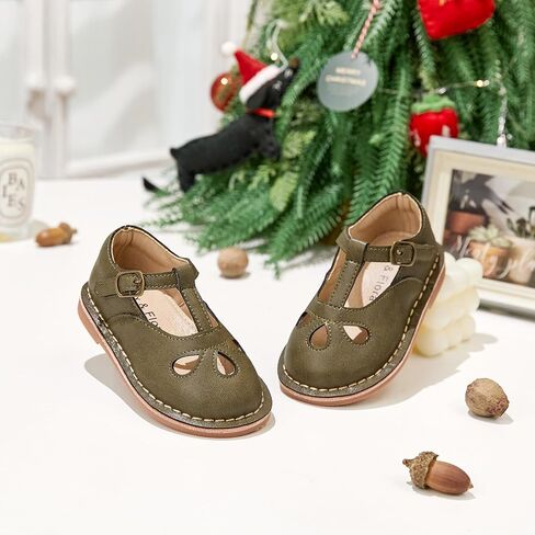 Felix & Flora Toddler Girl Mary Jane Dress Shoes - Ballet Flats for Girl Party School Shoes in Saudi Arabia