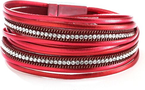 أساور تيانتيان طويلة للنساء Pulseras Para Mujer متعدد الطبقات الكفة الإسورة أساور للنساء مجوهرات بوهو للنساء أساور جلدية قابلة للتكديس للنساء هدايا عصرية للنساء in Saudi Arabia