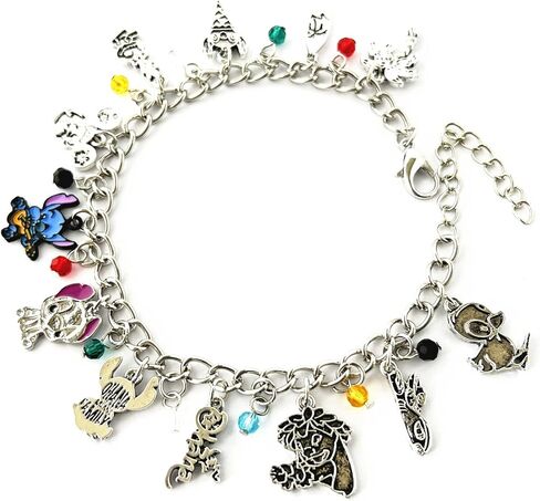 كارتون ستيث أوهانا يعني سوار سحر العائلة، أساور أنيمي من سبائك الزنك للنساء والرجال in Kuwait