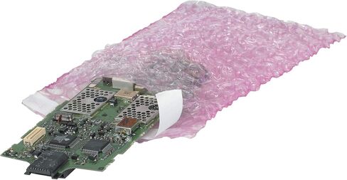 Aviditi (100 Pack) 18 x 23-1/2 Inch, Self-Seal Anti-Static Bubble Pouch Bags, Pink, for Cushioning, Electronics, Packing, Shipping, and Storage in Saudi Arabia