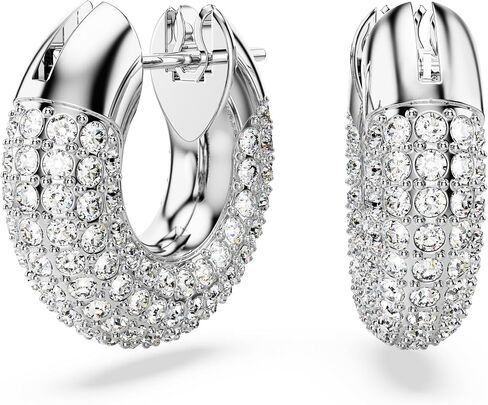 Swarovski Dextera Crystal Pavé Hoop Earrings Jewelry Collection in Kuwait