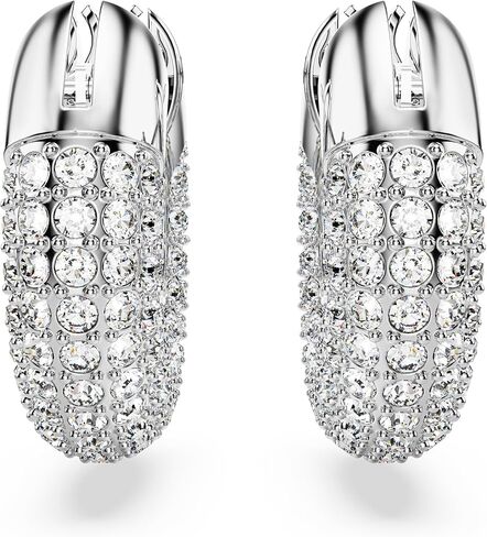 Swarovski Dextera Crystal Pavé Hoop Earrings Jewelry Collection in Kuwait