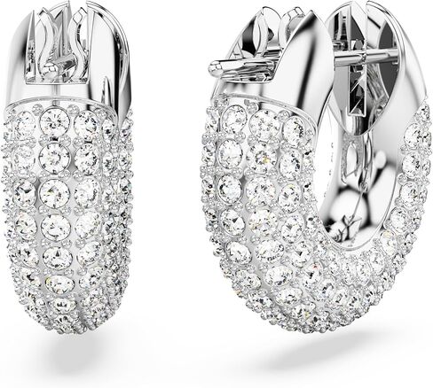 Swarovski Dextera Crystal Pavé Hoop Earrings Jewelry Collection in Kuwait