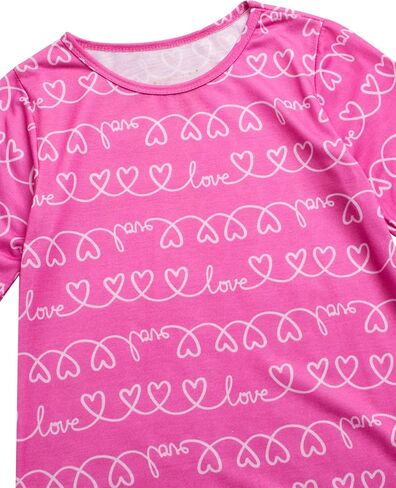 Sweet & Sassy Girls' Pajamas - 2 Pack Sleep Shirt Nightgown Pajamas (Size: 4-14) in Saudi Arabia