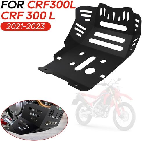 Motorcycle Engine Skid Plate Fit for HONDA 2021 2022 2023 CRF300L Motorcycle Skid Bash Plat in Saudi Arabia