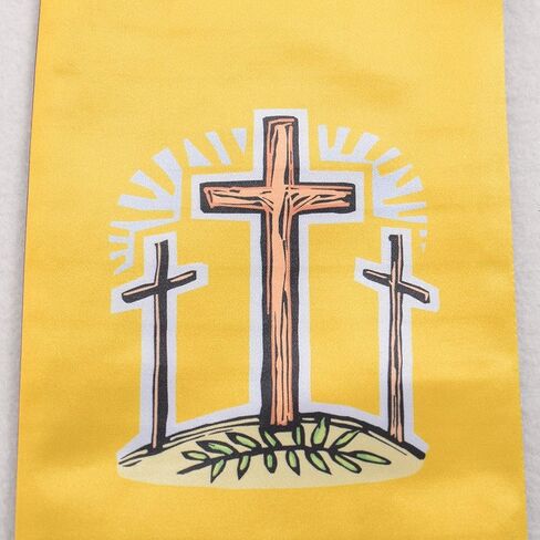 BLESSUME Church Priest Reversible Stole Clergy Mass Stole with Tassels in Saudi Arabia