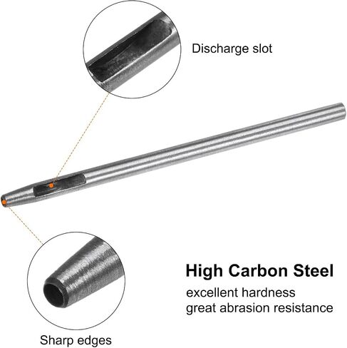 HARFINGTON Hollow Punch for Leather 27mm Round Hole Punch Tool for Belt Puncher Carbon Steel Single Punch for Watch Belts Cut Leather Craft Rubber Paper Fabric Plastic Soft Material in Saudi Arabia