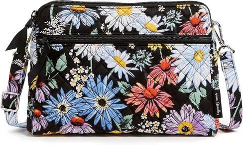 Vera Bradley Cotton Triple Compartment Crossbody Purse in Saudi Arabia