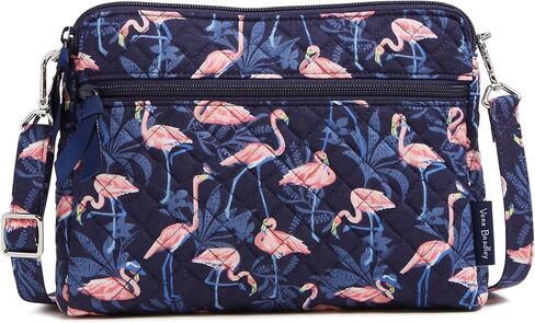 Vera Bradley Cotton Triple Compartment Crossbody Purse in Saudi Arabia