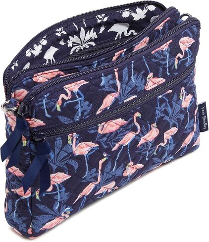 Vera Bradley Cotton Triple Compartment Crossbody Purse in Saudi Arabia