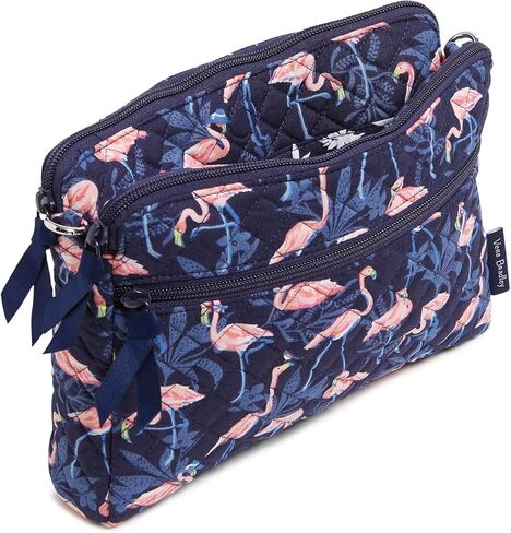 Vera Bradley Cotton Triple Compartment Crossbody Purse in Saudi Arabia