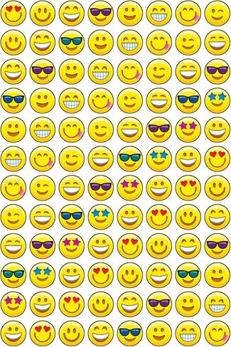 Trend Emotion Icon Cheer superSpots Stickers, Classroom Incentives, 800 Count in Saudi Arabia