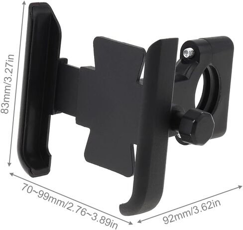 Windance دراجة نارية حامل الهاتف سبائك الألومنيوم دعم الهاتف، دراجة المقود الهاتف الخليوي المشبك in Kuwait