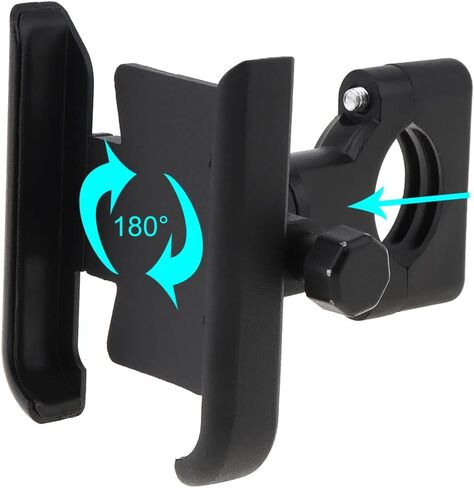 Windance دراجة نارية حامل الهاتف سبائك الألومنيوم دعم الهاتف، دراجة المقود الهاتف الخليوي المشبك in Kuwait