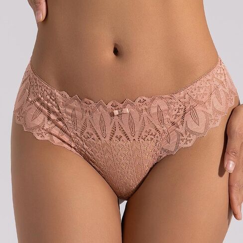 Lace Thong Sexy Cheeky Panties for Women Lace Criss Cross Underwear High Elastic Soft Panties in Saudi Arabia