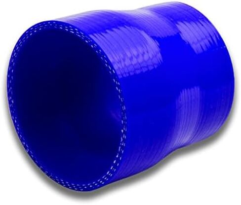 Auto Dynasty 3 inches To 4 inches Straight Turbo/Intercooler/Intake Piping Coupler Reducer Silicone Hose, (Blue) in Saudi Arabia