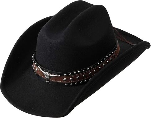 Cowboy Hat - Adjustable, Western Style Hat for Men and Women in Saudi Arabia