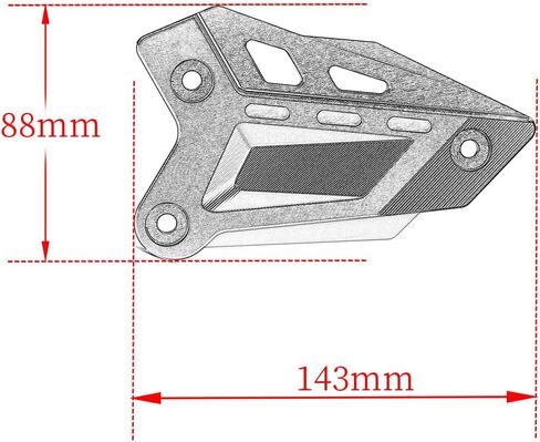 Motorcycle Foot Peg Footrest Protector Compatible With Kawasaki Z900SE 2022-2023 | Rear Set Heel Plates Guard Z900 SE Z 900 SE Accessories (black-1) in Saudi Arabia