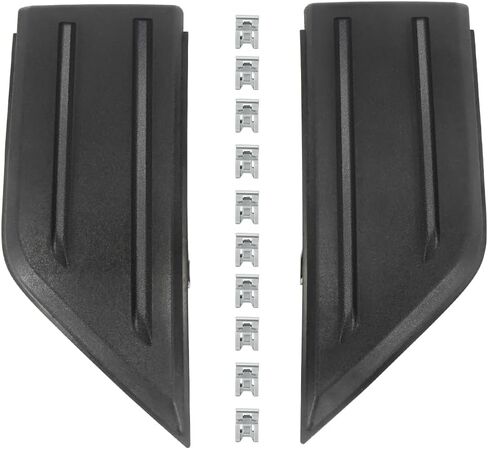 1 Pair Bumper Guard Pad Cap Inserts End Cover Compatible with Ford F150 2021 2022 2023 Front Left and Right Side Replaces ‎ML3Z-17E810-AA ML3Z-17E811-AA ML3Z17E810AA ML3Z17E811AA in Saudi Arabia