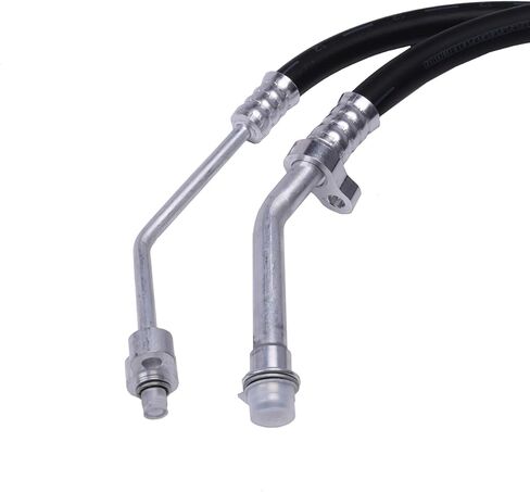 C68100 مجموعة خط التيار المتردد الخلفي مجموعة تركيبات خرطوم حاجز تكييف الهواء المرنة لسيارات دودج كارافان، جراند كارافان، كرايسلر كانتري آند تاون ميني فان (23 قطعة) in Kuwait