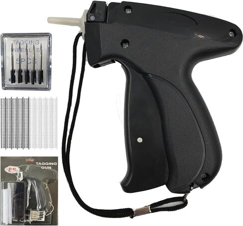 Fine Stitch Gun for Clothes, Stitchy Quick Clothing Fixer, Clothing Stitch Gun, Quilt Tacking Gun, Stitch Gun, Tagging Stitch Tool for Clothing with 6 Fine Needles & 1000 Pcs Fasteners (Pink) in Saudi Arabia