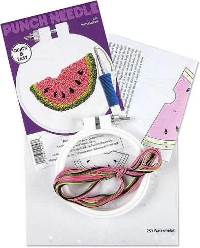 Design Works Crafts Watermelon Punch Needle Kit in Saudi Arabia