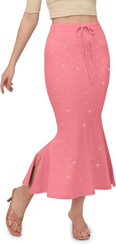 Shimmer Saree Shapewear Petticoat for Women, Cotton Blended,Petticoat,Skirts for Women,Shape Wear Dress for Saree in Saudi Arabia