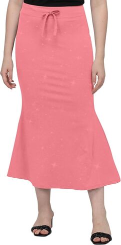 Shimmer Saree Shapewear Petticoat for Women, Cotton Blended,Petticoat,Skirts for Women,Shape Wear Dress for Saree in Saudi Arabia