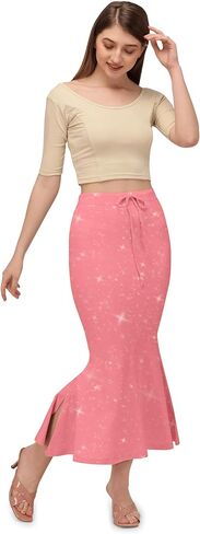 Shimmer Saree Shapewear Petticoat for Women, Cotton Blended,Petticoat,Skirts for Women,Shape Wear Dress for Saree in Saudi Arabia