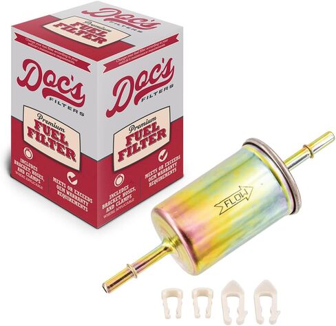 مرشحات دوك فلتر الوقود DG8018 | يناسب مختلف سيارات فورد 1998-2015، مازدا 1998-1999، لينكولن 1998-2011، جاكوار 2000-2017، ميركوري 1998-2011 in Kuwait