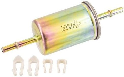 مرشحات دوك فلتر الوقود DG8018 | يناسب مختلف سيارات فورد 1998-2015، مازدا 1998-1999، لينكولن 1998-2011، جاكوار 2000-2017، ميركوري 1998-2011 in Kuwait