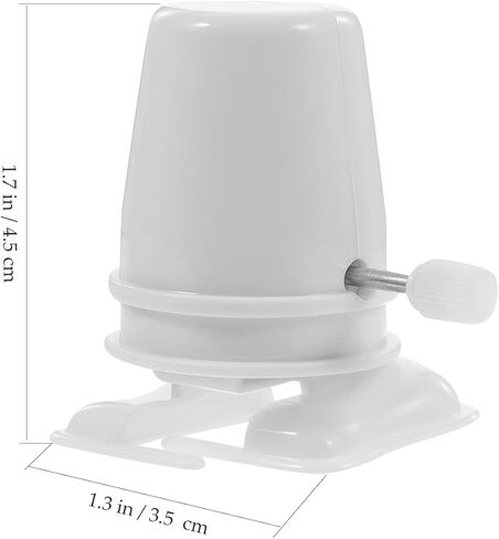 لعبة روبوت الرياح 12 قطعة حركة المشي على شكل الساعة، قاعدة لعبة الرياح، حركة الساعة، روبوت ذو أرجل، أجزاء لعبة الزينة المصنوعة من الطين (أبيض) in Kuwait
