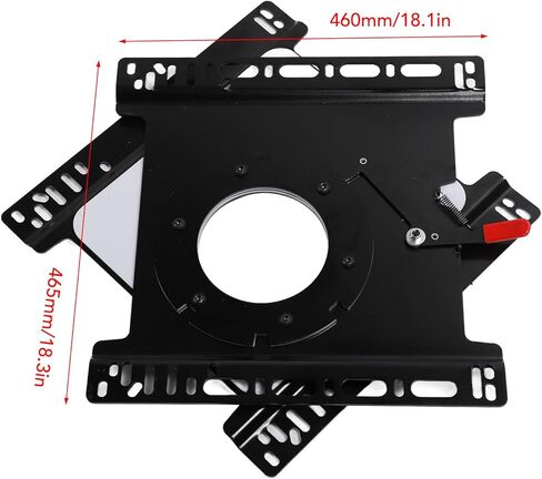 Car Seat Swivel Mount Plate, Carbon Steel 360° Rotatable RV Seat Swivel Base Vehicle Seat Swivel Base for Transit Sprinter Promaster, Driver Side ONLY in Kuwait