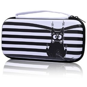 WtallasiSei Axolotl Carry Case Compatible With Nintendo Switch Lite And Switch Oled, Hard Portable Travel Storage Bag For Accessories Console