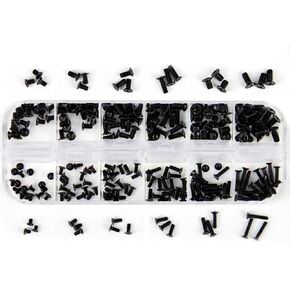 Eowpower 240Pcs Laptop Notebook Computer Screws Replacement Kit for HP IBM Dell Sony Acer Asus Lenovo Toshiba Gateway Samsung