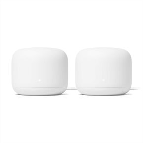 Google Nest Wifi - AC2200 - نظام شبكة WiFi - جهاز توجيه Wifi - تغطية 2200 قدم مربع - حزمة واحدة