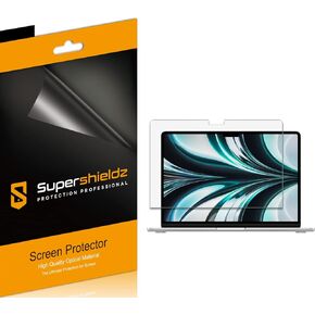 Supershieldz (3 Pack) Anti-Glare (Matte) Screen Protector Designed for New MacBook Air 13.6 inch (M2 Chip, 2022 Released)