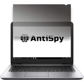AntiSpy Privacy Screen | Laptop Privacy Filter - 2 Attachment Options | Robust and Reusable | Adhesive Privacy Filter | Notebook Privacy Film (13.3" (16:9))
